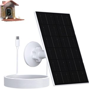 4W Solar Panel for Bird Feeder Camera