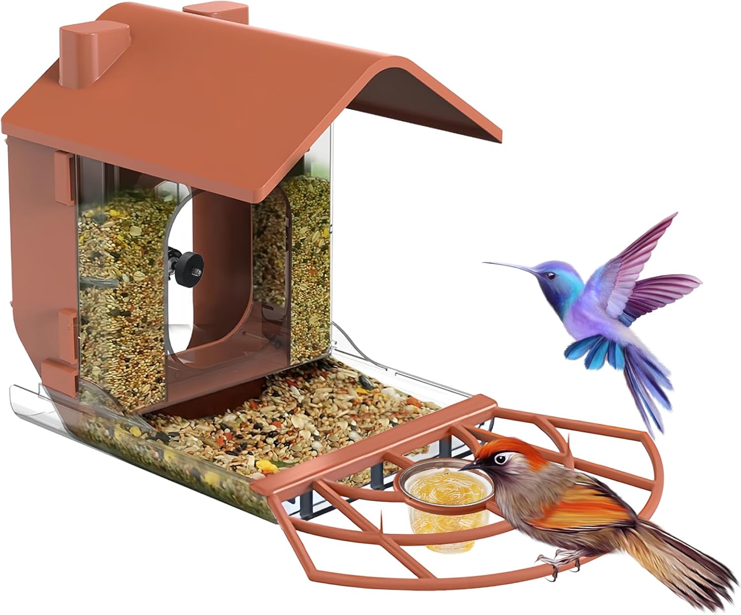 Zivif Smart Outdoor Bird Feeder with Camera Mount