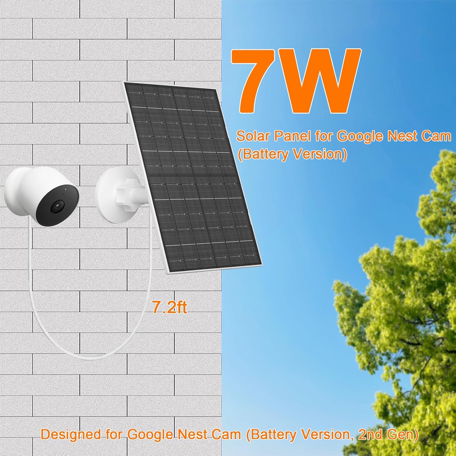 7W Solar Panel for Security Camera - Image 5