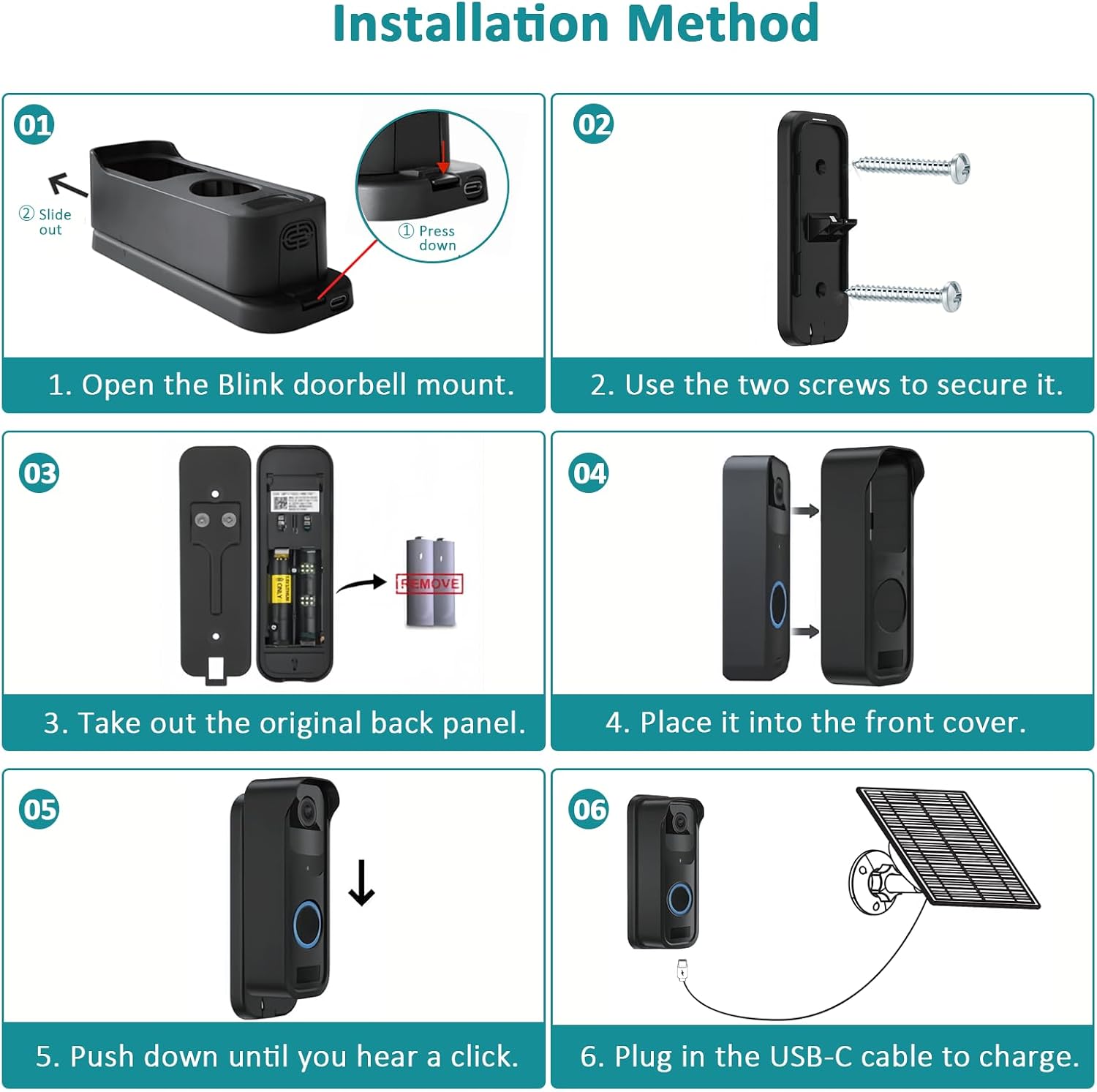 2W Solar Panel for Blink Video Doorbell - Image 7