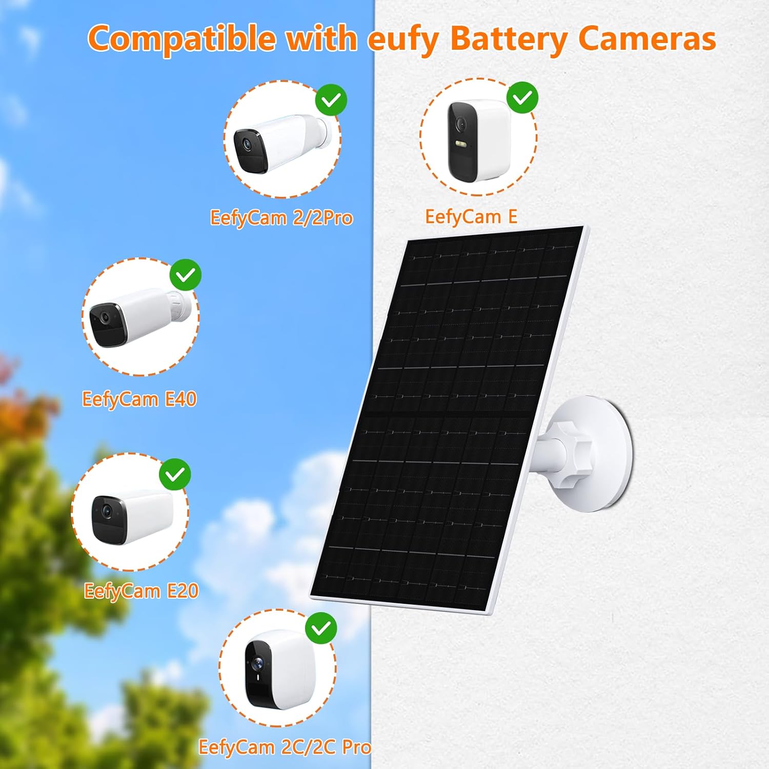 7W Solar Panel for Security Camera - Image 6