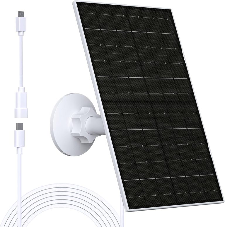 7W Solar Panel for Security Camera