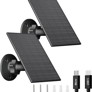2W Solar Panel for Security Camera Outdoor