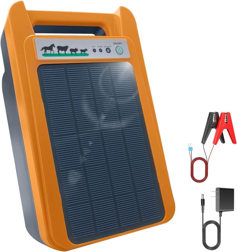 Solar Electric Fence Charger