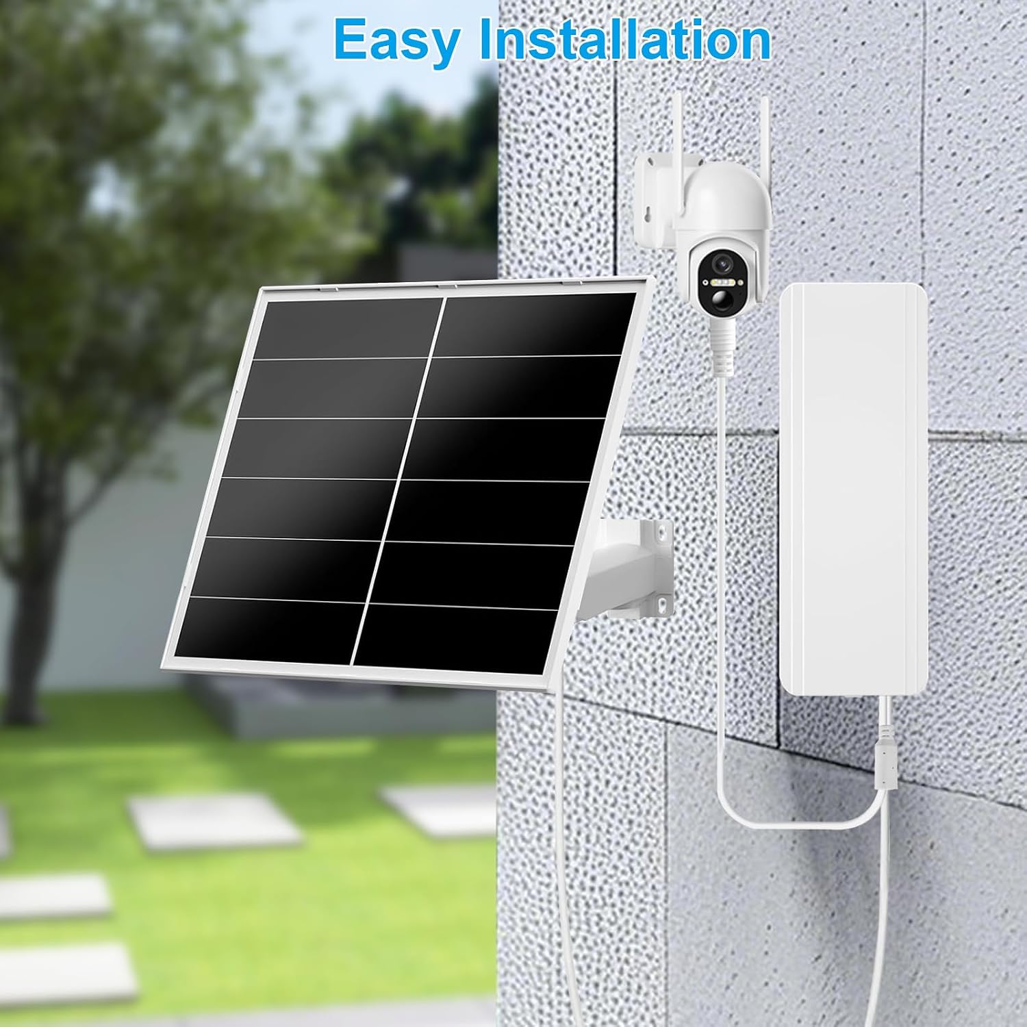 VUEBEE 20W Solar Panel Kit with 24000mAh Battery, 5V and 12V - Image 4